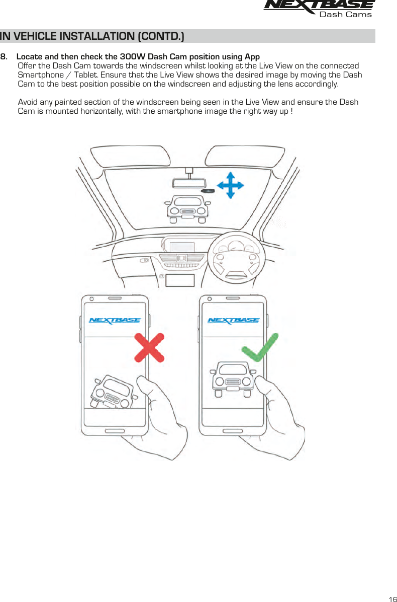 Page 16 of Portable Multimedia NBDVR300GW Dash Cam User Manual NBDVR300W   Instruction Manual  English R2 