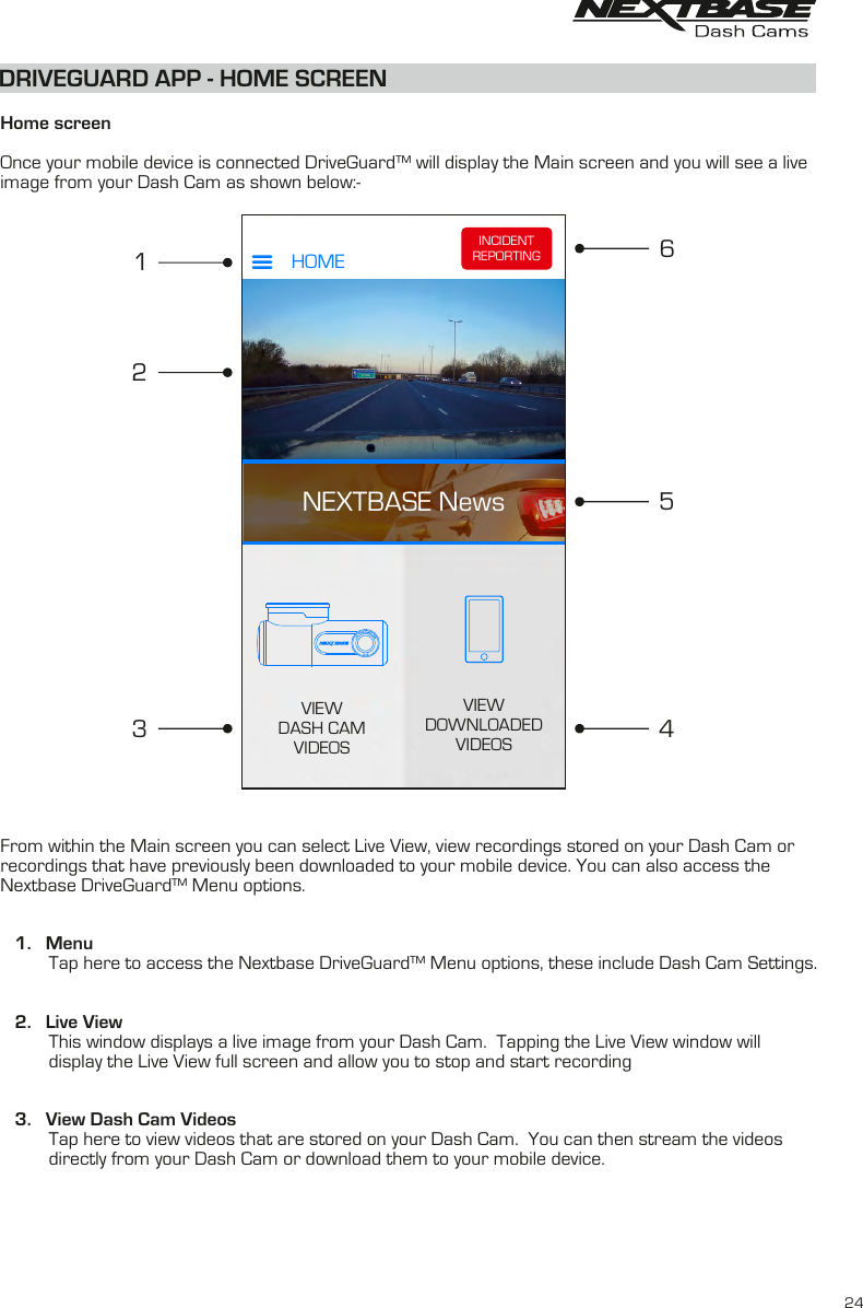 Page 24 of Portable Multimedia NBDVR300GW Dash Cam User Manual NBDVR300W   Instruction Manual  English R2 