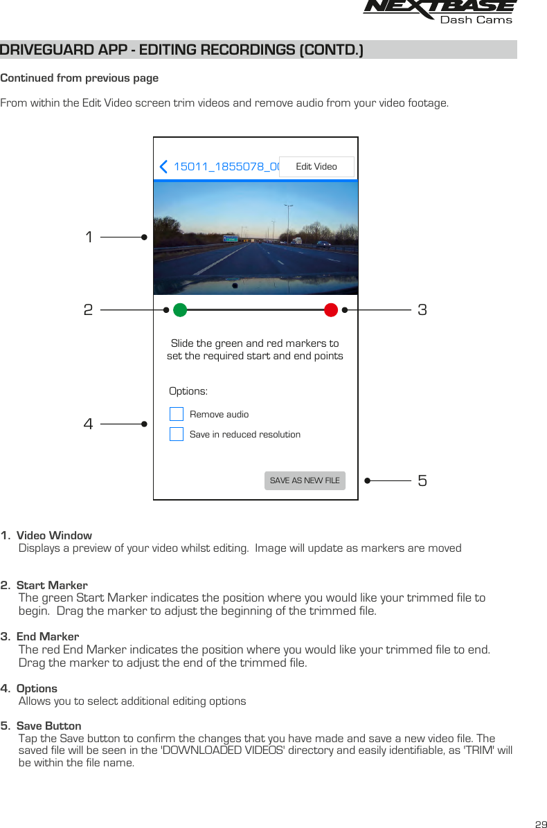 Page 29 of Portable Multimedia NBDVR300GW Dash Cam User Manual NBDVR300W   Instruction Manual  English R2 