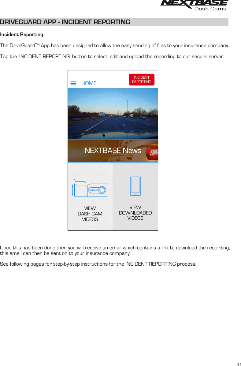 Page 31 of Portable Multimedia NBDVR300GW Dash Cam User Manual NBDVR300W   Instruction Manual  English R2 