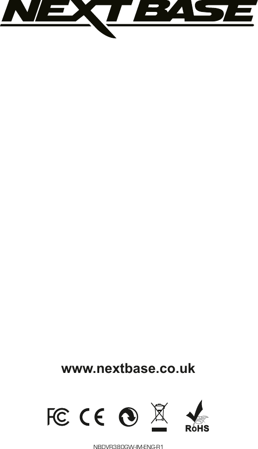 NBDVR380GW-IM-ENG-R1www.nextbase.co.uk