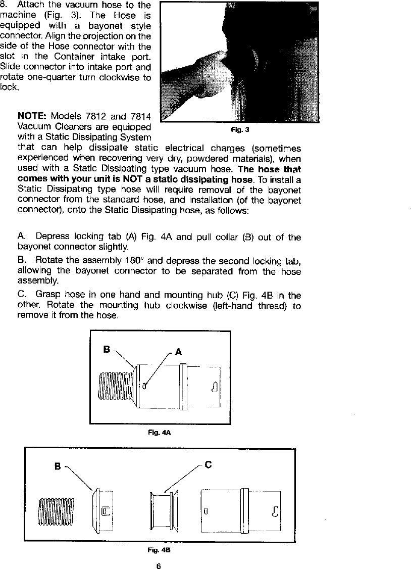 Page 6 of 12 - Porter Cable 7814 User Manual  WET/DRY VAC - Manuals And Guides L0306096