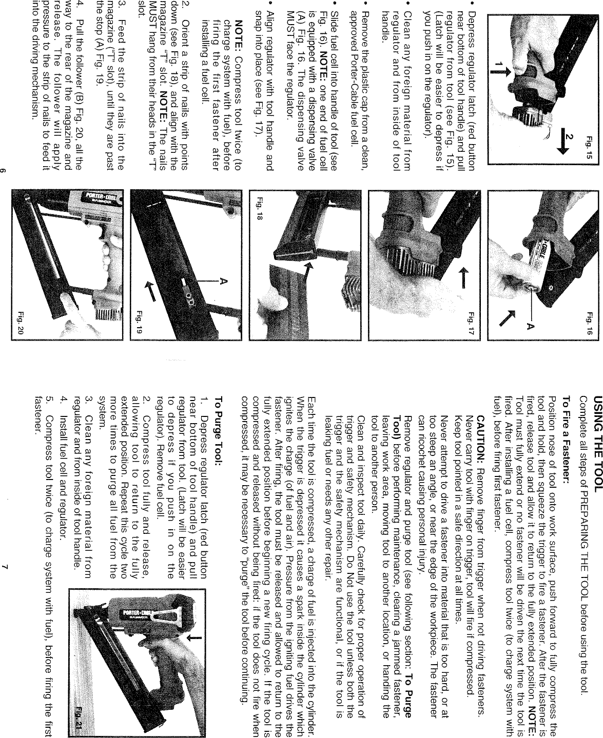 Page 4 of 7 - Porter-Cable Porter-Cable-Bammer-Cda250-Users-Manual- Cda250 Bammer Manual  Porter-cable-bammer-cda250-users-manual