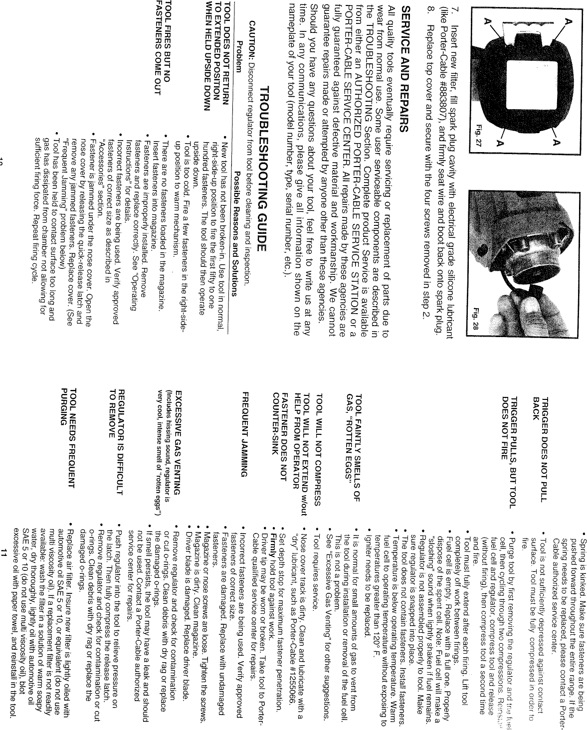 Page 6 of 7 - Porter-Cable Porter-Cable-Bammer-Cda250-Users-Manual- Cda250 Bammer Manual  Porter-cable-bammer-cda250-users-manual