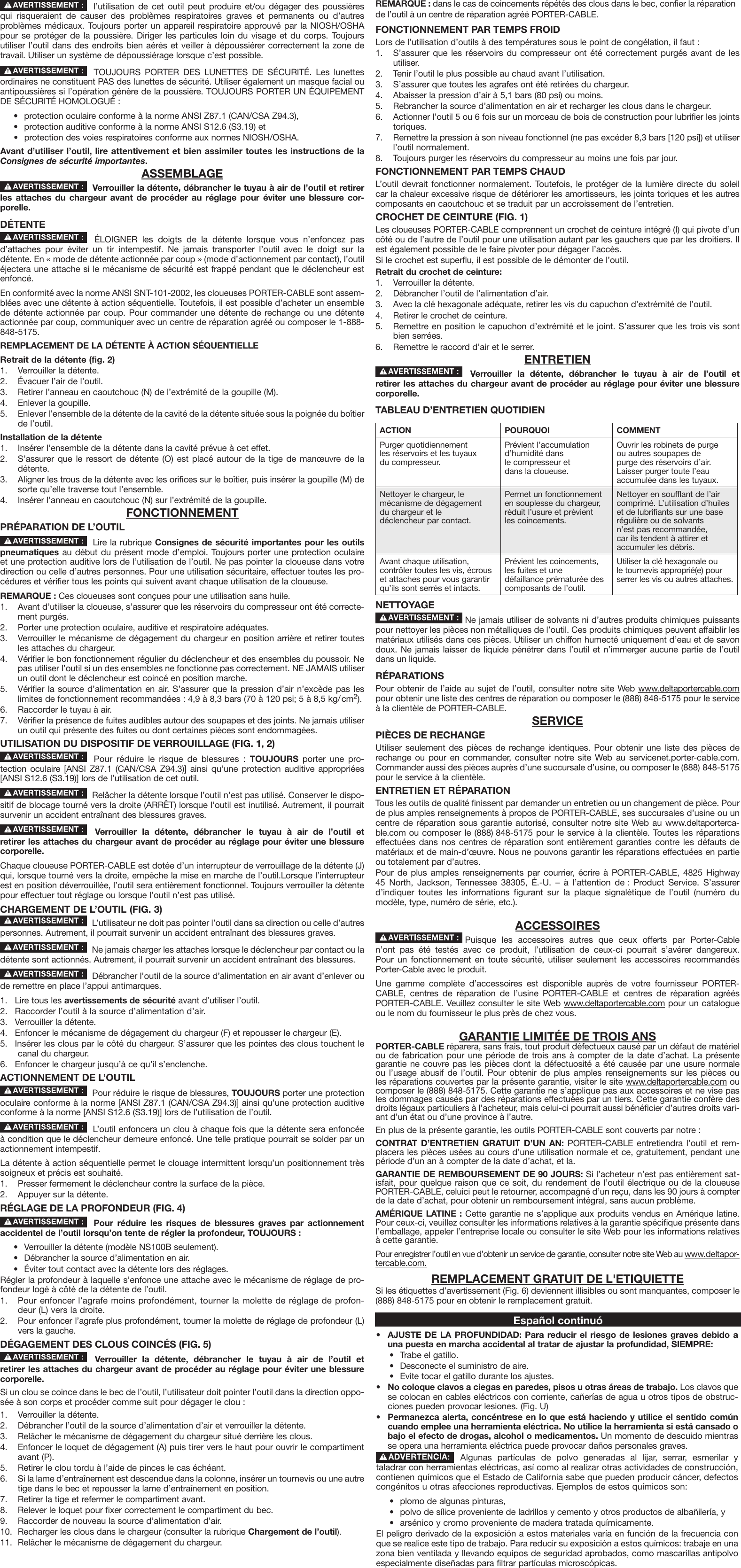 Page 4 of 7 - Porter-Cable Porter-Cable-Bn200B-Users-Manual-  Porter-cable-bn200b-users-manual