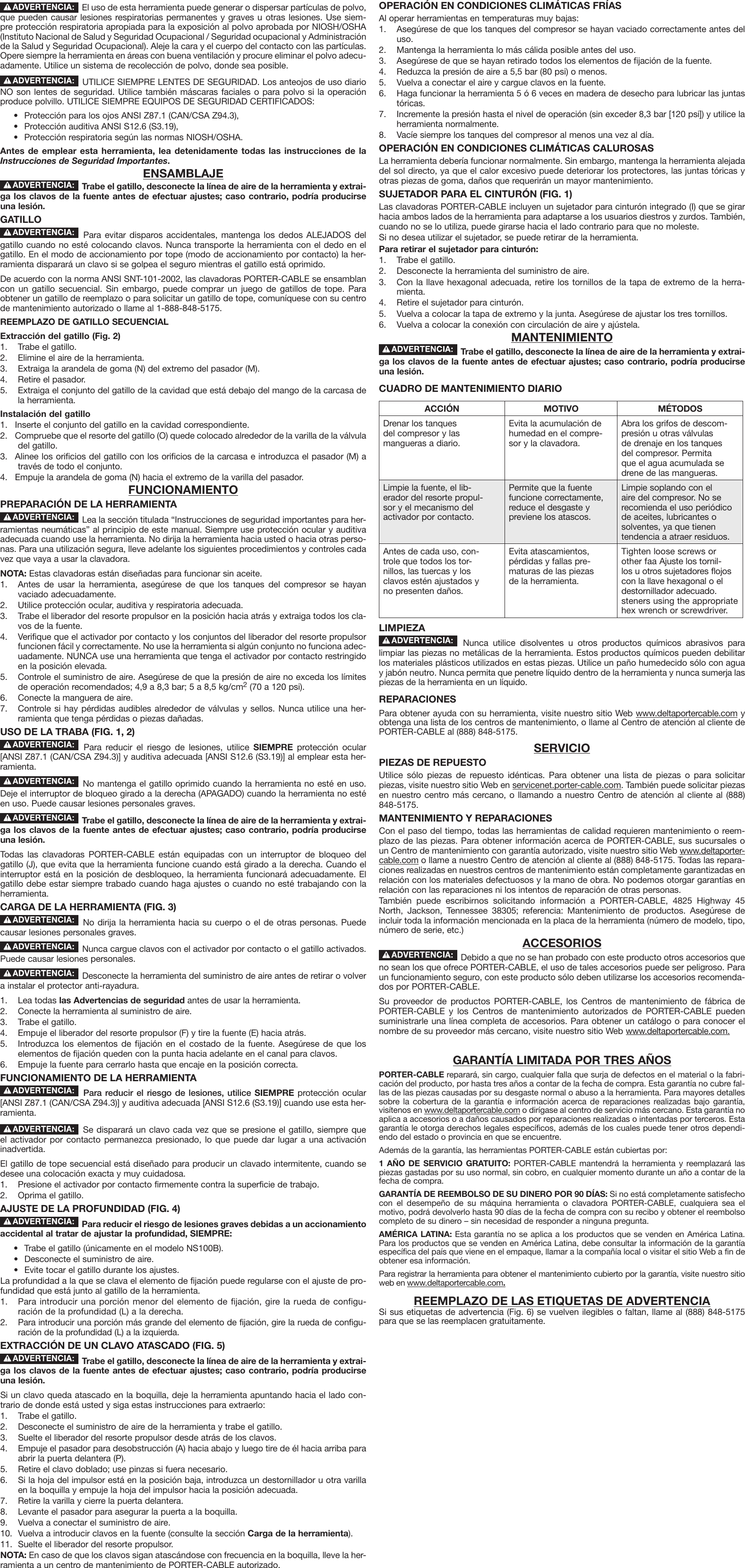 Page 5 of 7 - Porter-Cable Porter-Cable-Bn200B-Users-Manual-  Porter-cable-bn200b-users-manual