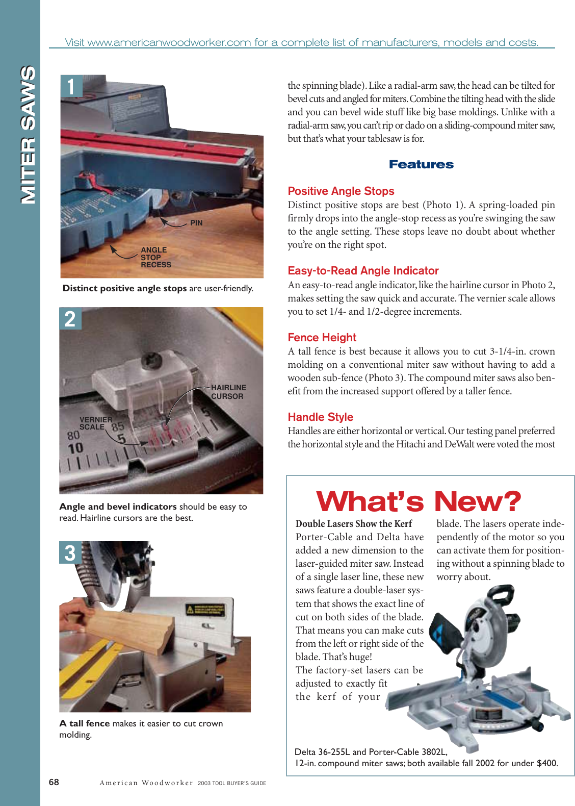 Page 2 of 4 - Porter-Cable Porter-Cable-Miter-Saw-Users-Manual- AW97 HTB MiterSaws  Porter-cable-miter-saw-users-manual