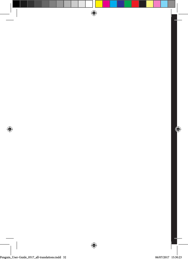 Penguin_User-Guide_0517_all-translations.indd   32 06/07/2017   15:30:23