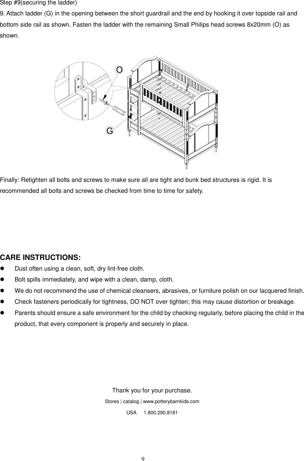 Page 9 of 9 - Pottery-Barn Madeline-Twin-Over-Twin-Bunk-Bed-547Kb - Madeline Bunk Bed_eng_