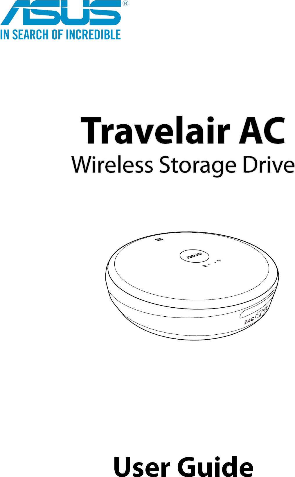 Travelair ACWireless Storage DriveUser Guide