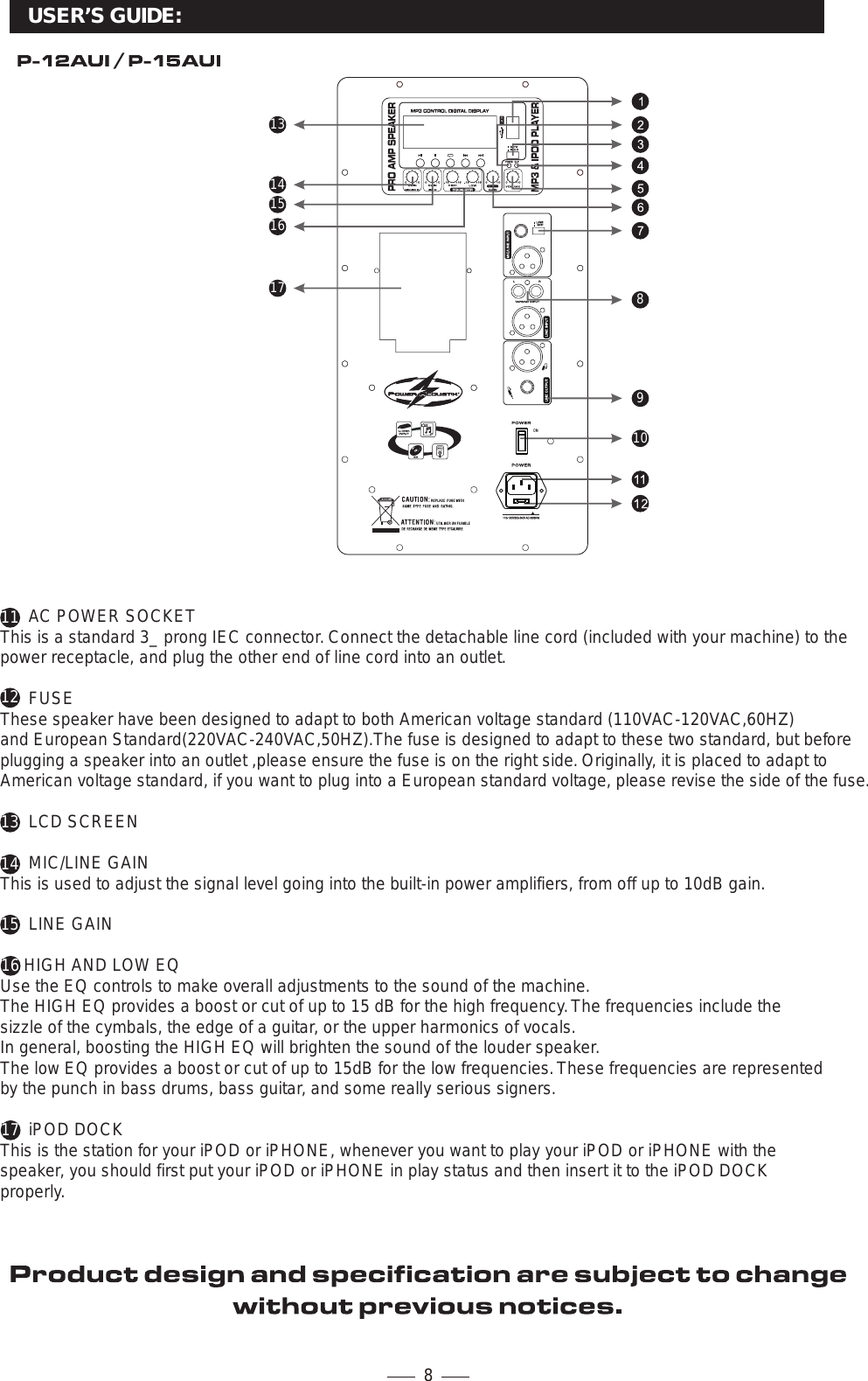 Page 10 of 12 - Power-Acoustik Power-Acoustik-Power-Acoustik-Electronics-Dj-Equipment-Power-Acoustik-Users-Manual- 1  Power-acoustik-power-acoustik-electronics-dj-equipment-power-acoustik-users-manual