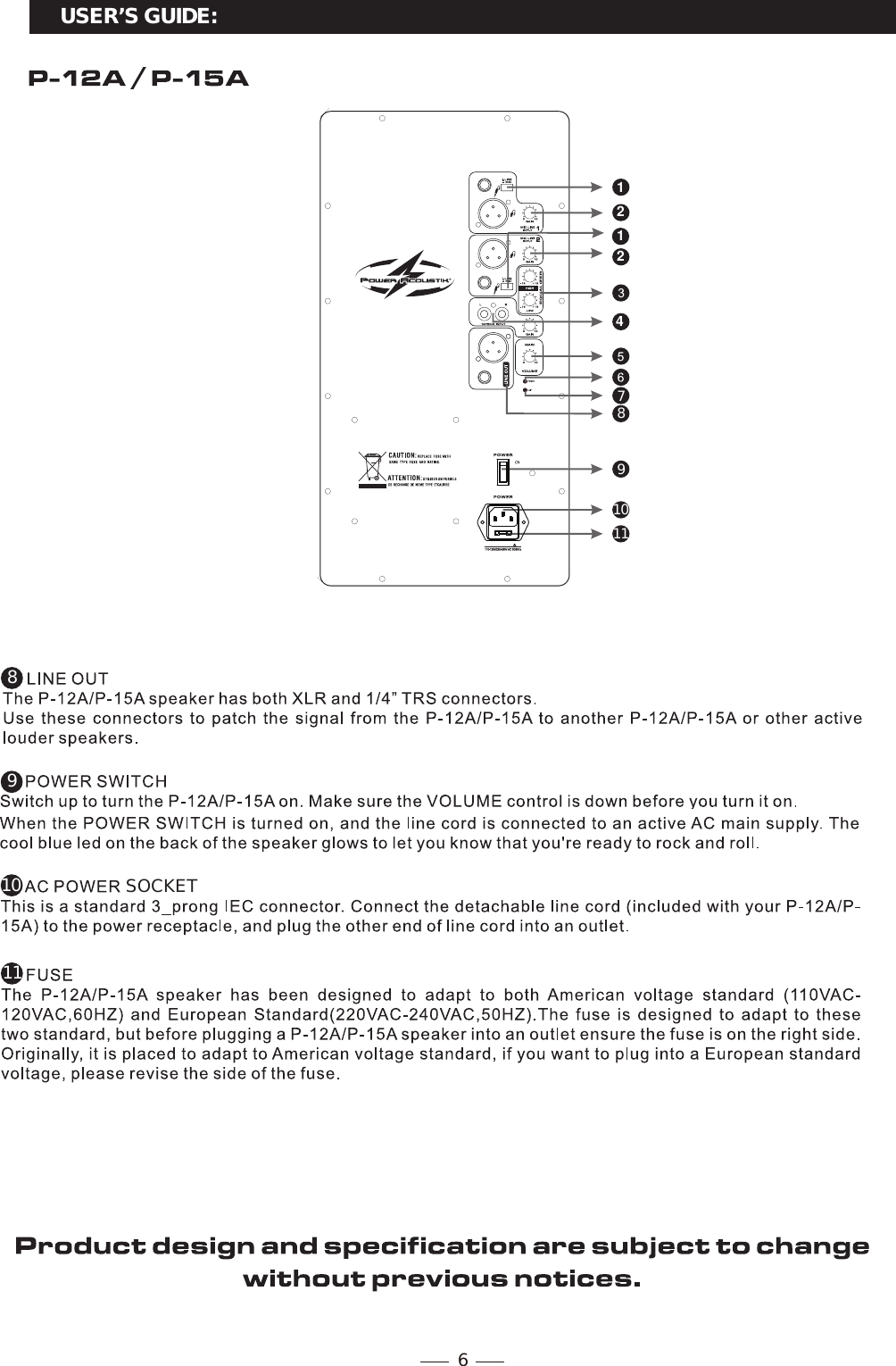 Page 8 of 12 - Power-Acoustik Power-Acoustik-Power-Acoustik-Electronics-Dj-Equipment-Power-Acoustik-Users-Manual- 1  Power-acoustik-power-acoustik-electronics-dj-equipment-power-acoustik-users-manual