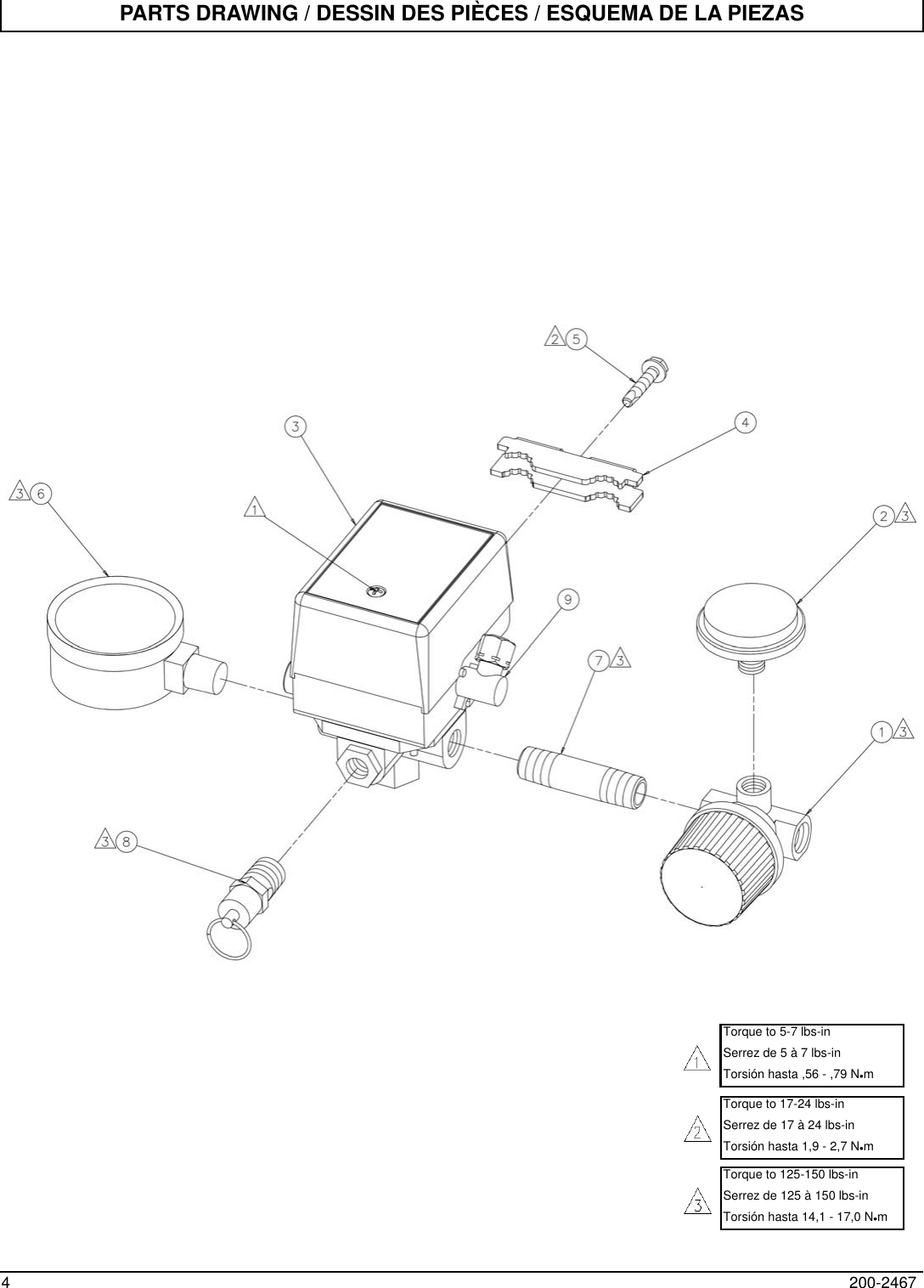 Page 4 of 8 - Powermate Powermate-Cla1982012-Nom-Parts-List- 200-2467-A  Powermate-cla1982012-nom-parts-list