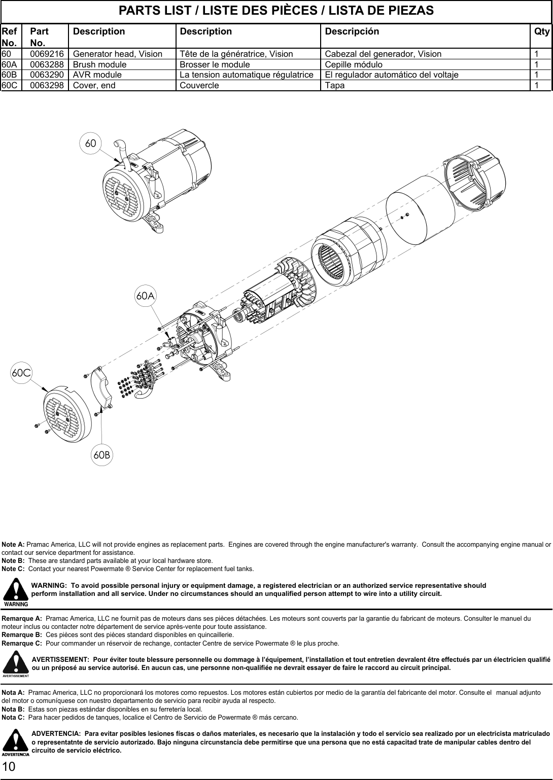 Page 10 of 12 - Powermate Powermate-Pm0435005-01-Users-Manual- 0069949.qxp  Powermate-pm0435005-01-users-manual