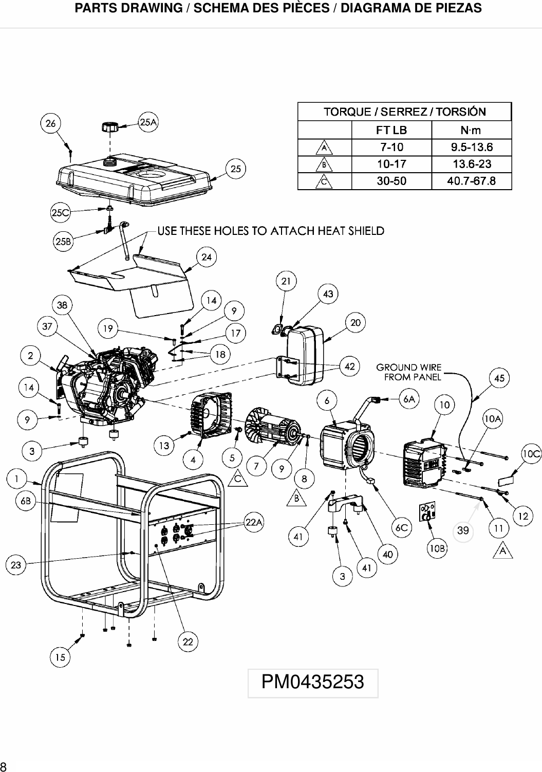 Powermate Pm0435253 Parts List 0064501.qxp