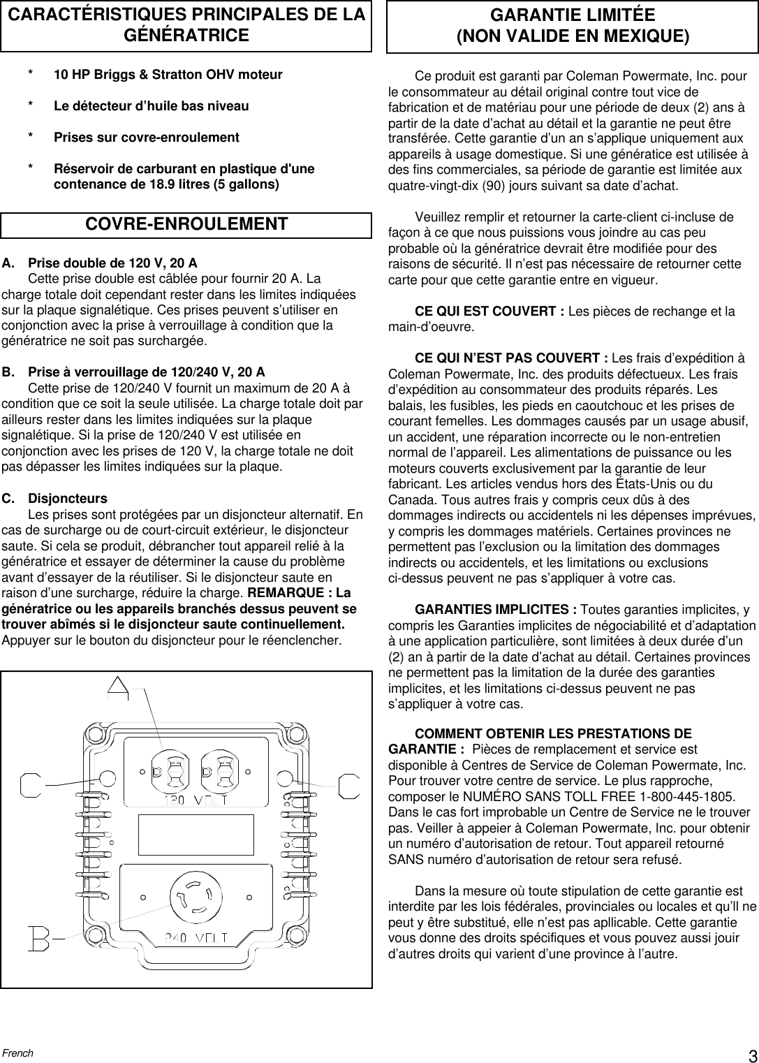 Page 3 of 8 - Powermate Powermate-Pm0545005-Users-Manual- PM0545005  Powermate-pm0545005-users-manual