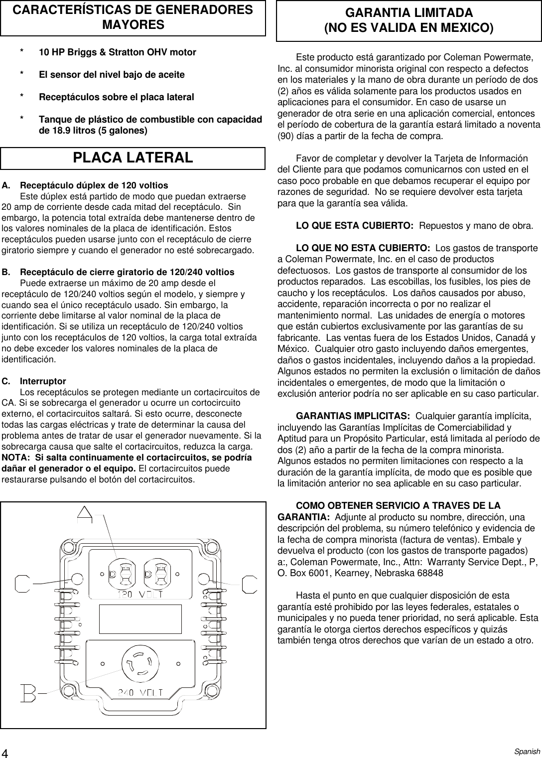 Page 4 of 8 - Powermate Powermate-Pm0545005-Users-Manual- PM0545005  Powermate-pm0545005-users-manual