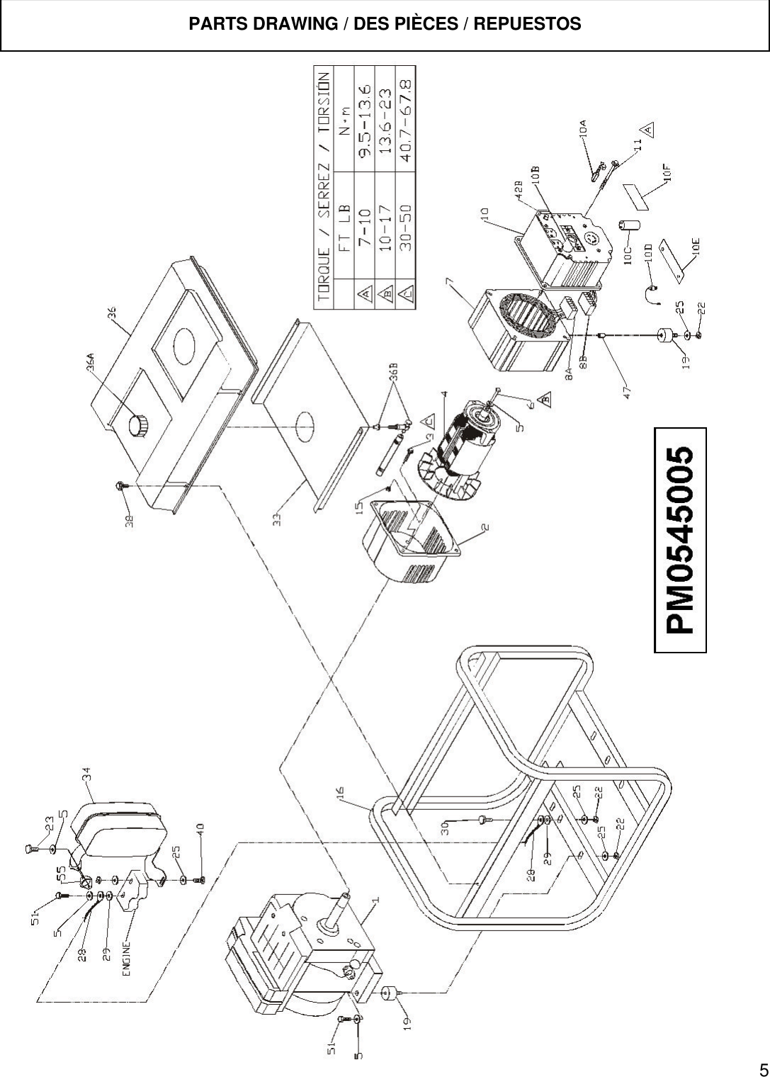 Page 5 of 8 - Powermate Powermate-Pm0545005-Users-Manual- PM0545005  Powermate-pm0545005-users-manual