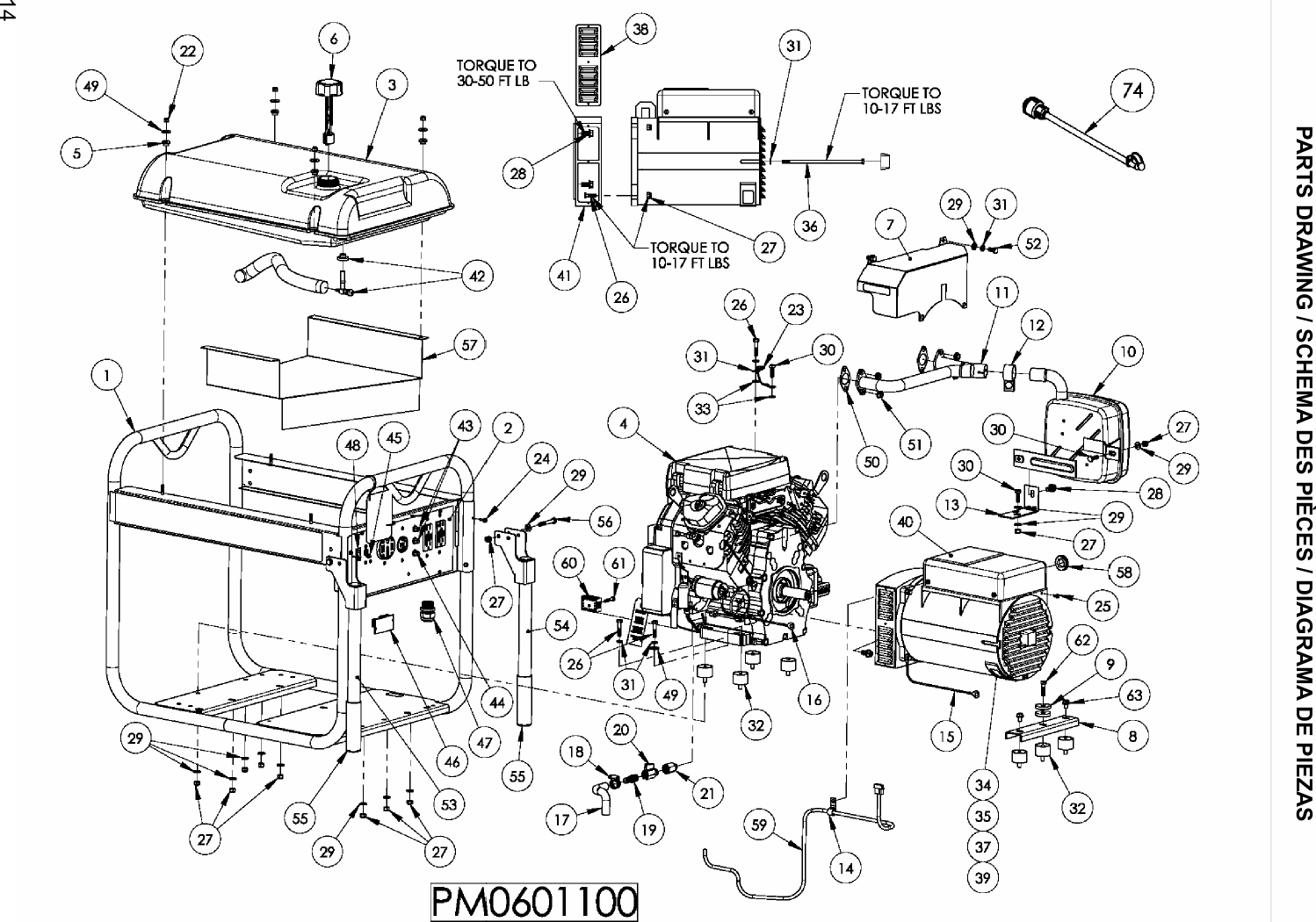 Page 1 of 3 - Powermate Powermate-Pm0601100-Parts-List- 0062516.qxp  Powermate-pm0601100-parts-list