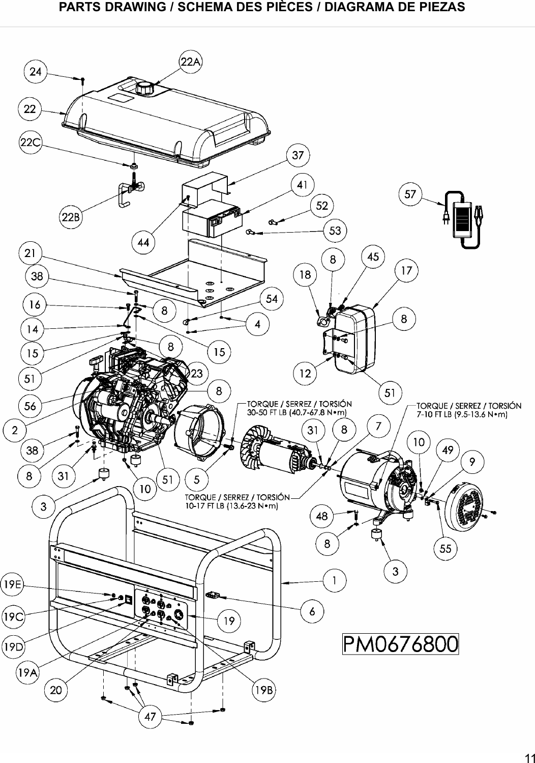 Page 1 of 4 - Powermate Powermate-Pm0676800-Parts-List- 0065349.qxp  Powermate-pm0676800-parts-list