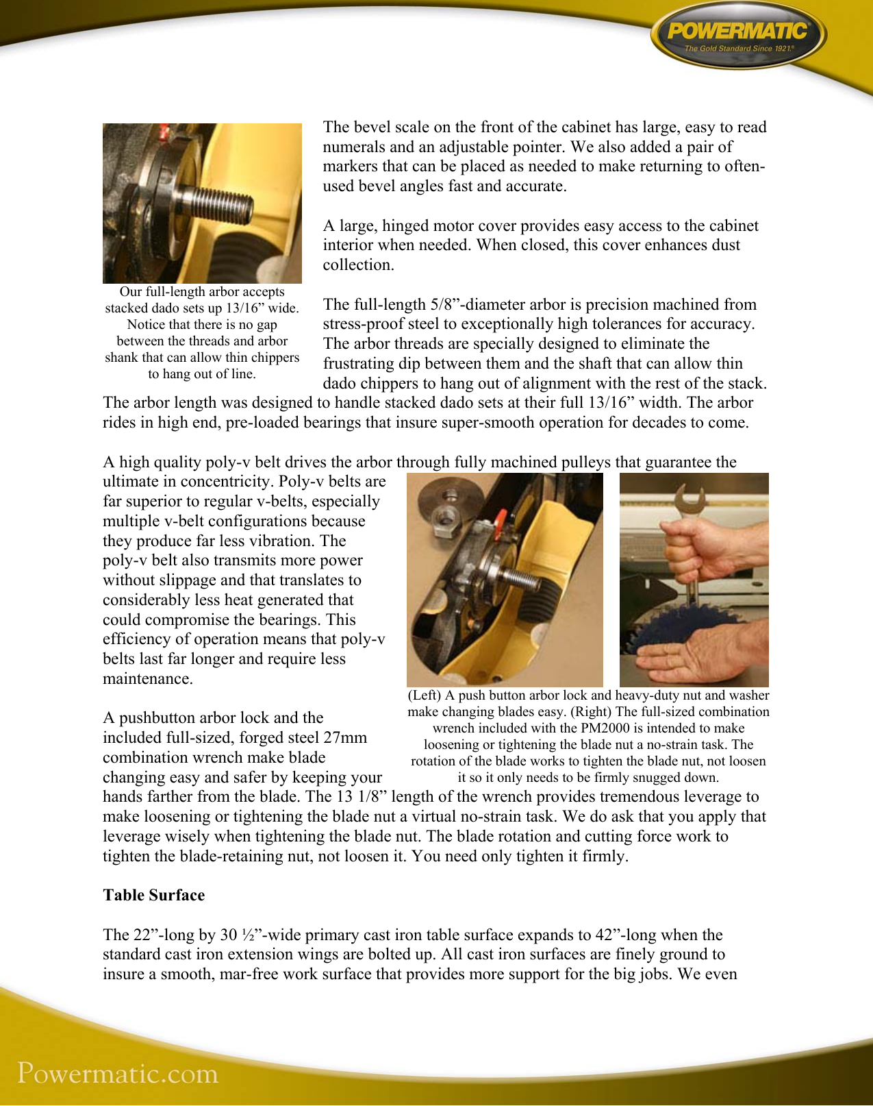 Page 2 of 9 - Powermatic Powermatic-Pm2000-Users-Manual- Powermatic-pm2000-users-manual