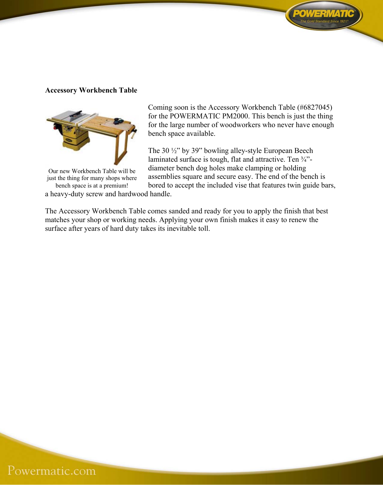 Page 9 of 9 - Powermatic Powermatic-Pm2000-Users-Manual- Powermatic-pm2000-users-manual