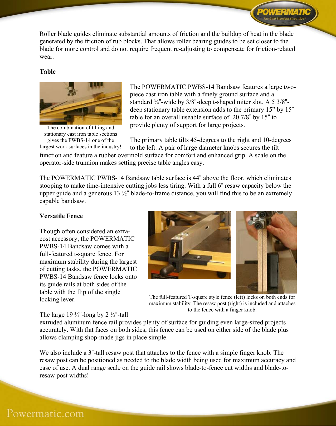 Page 4 of 6 - Powermatic Powermatic-Pwbs-14-Users-Manual-  Powermatic-pwbs-14-users-manual