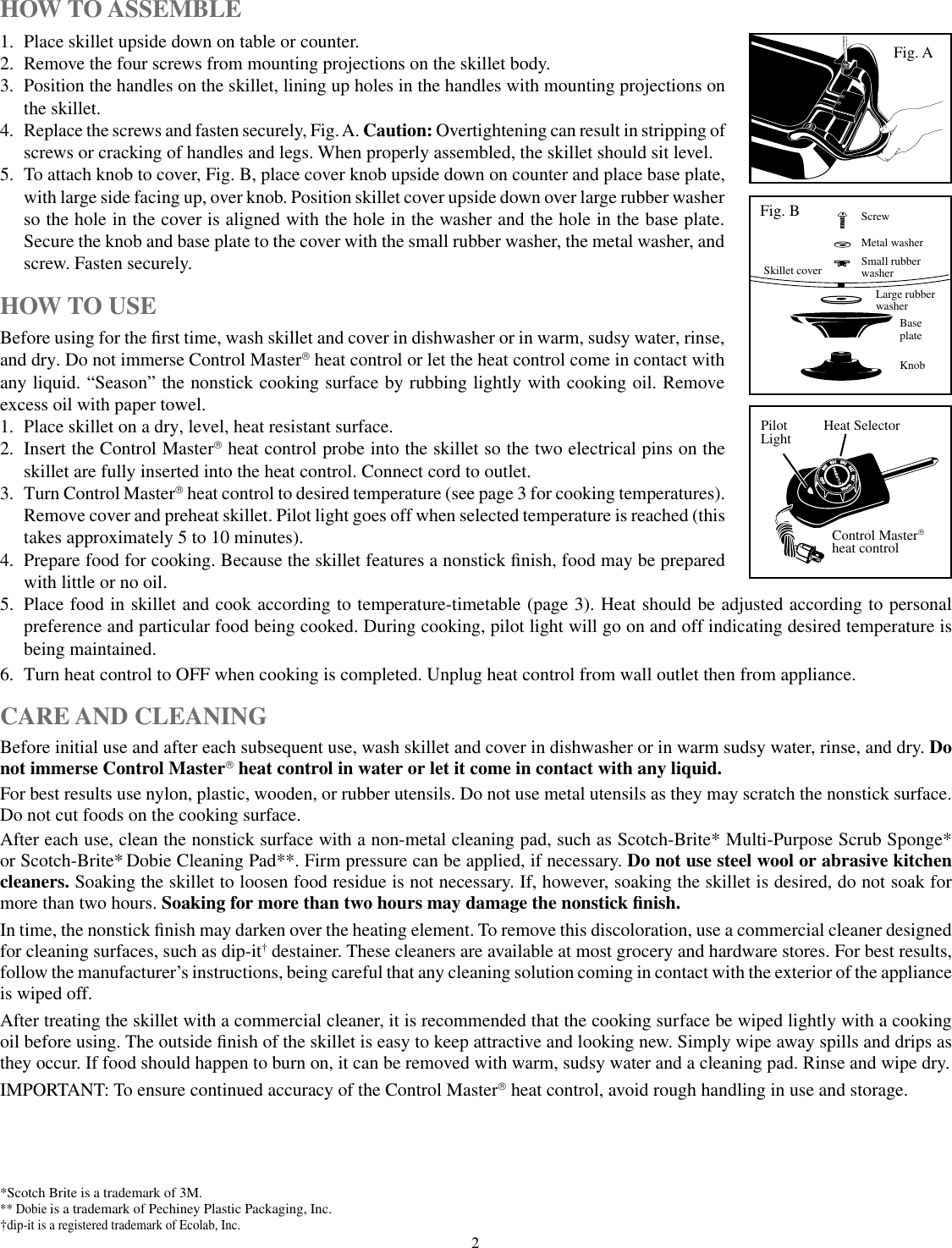 Page 2 of 4 - Presto Presto-16-Inch-Electric-Skillet-Users-Manual-  Presto-16-inch-electric-skillet-users-manual