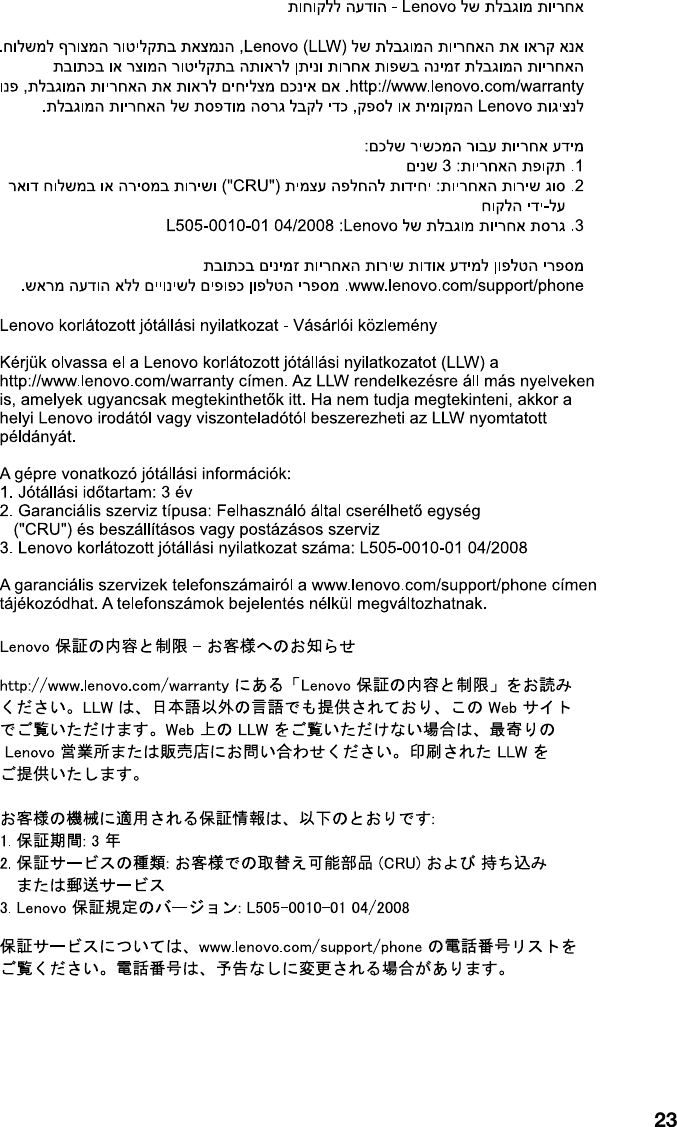 Page 23 of Primax Electronics KKBRF3971 Lenovo Wireless Keyboard User Manual User Guide