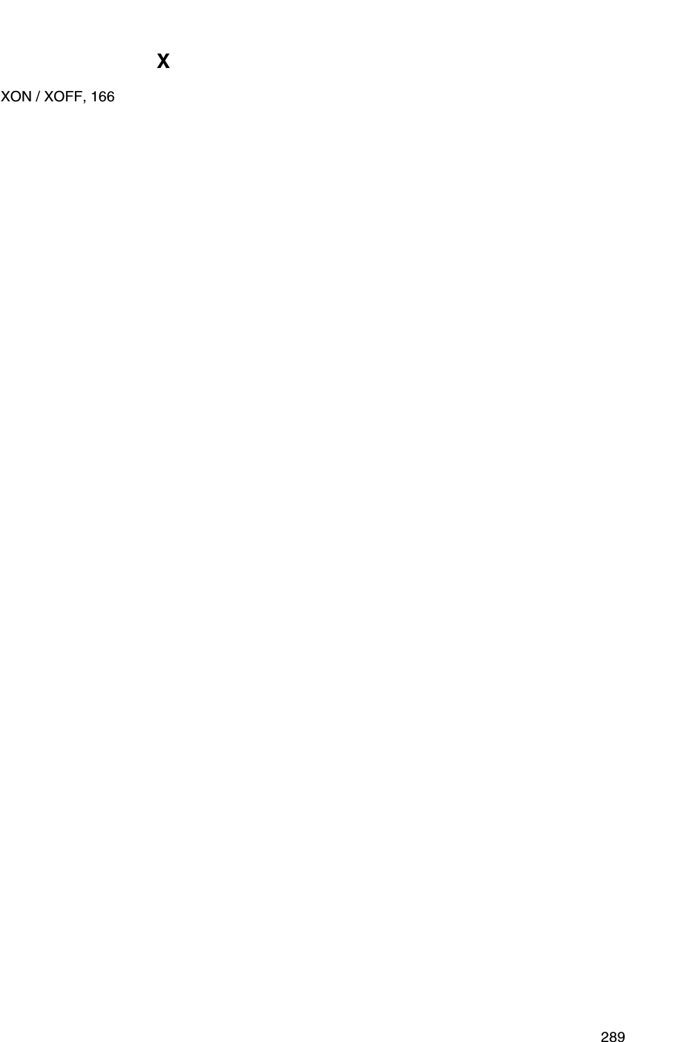  289XXON / XOFF, 166