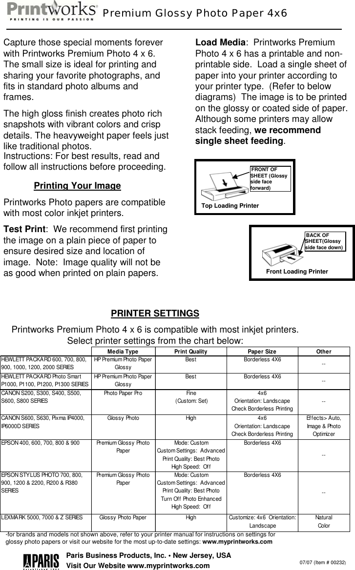 Page 3 of 3 - Printworks Printworks-Printer-Accessories-Users-Manual- Microsoft  - Presentation2 Printworks-printer-accessories-users-manual