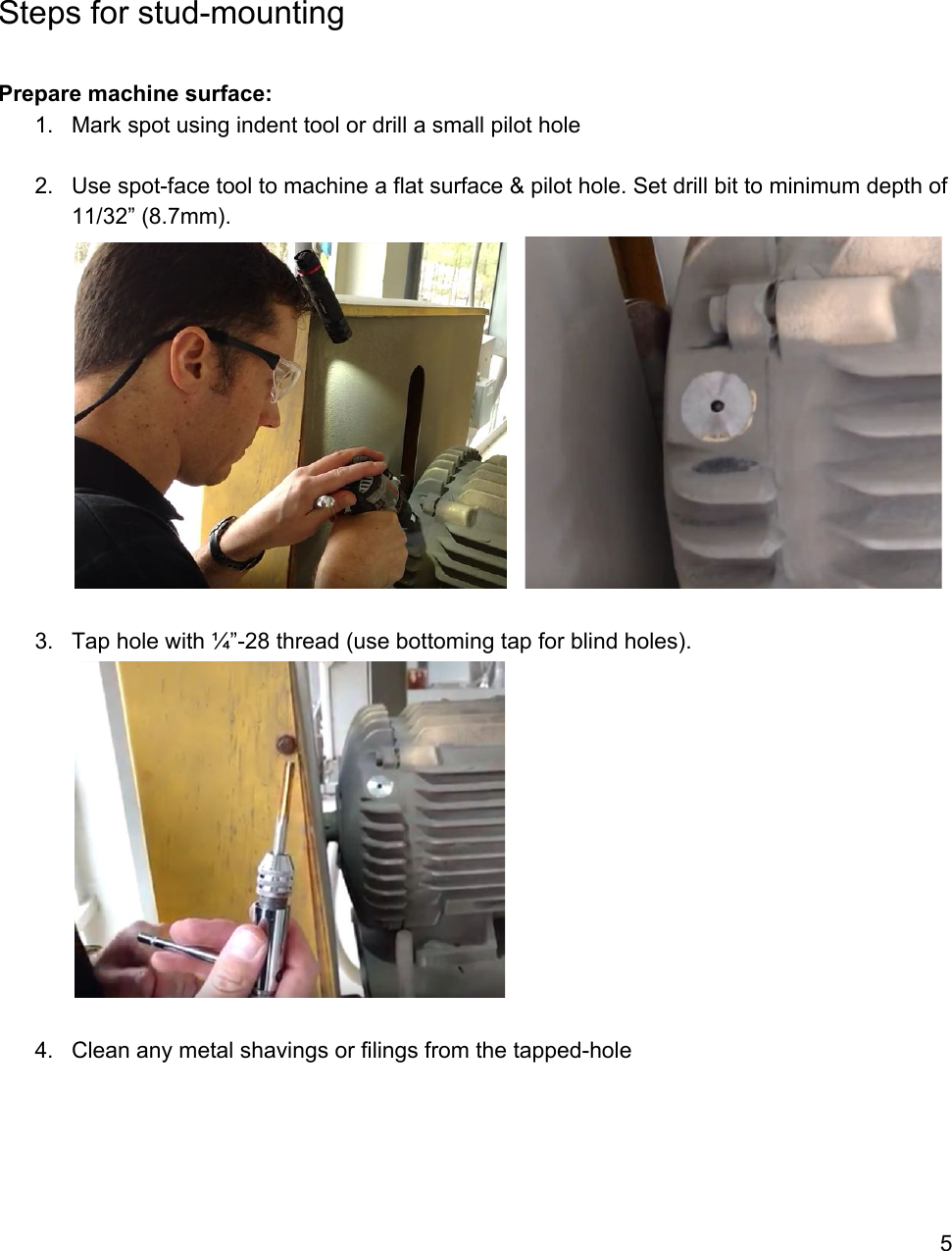 Page 6 of ProAxion 101-0001 Industrial Vibration and Temperature Sensor User Manual 