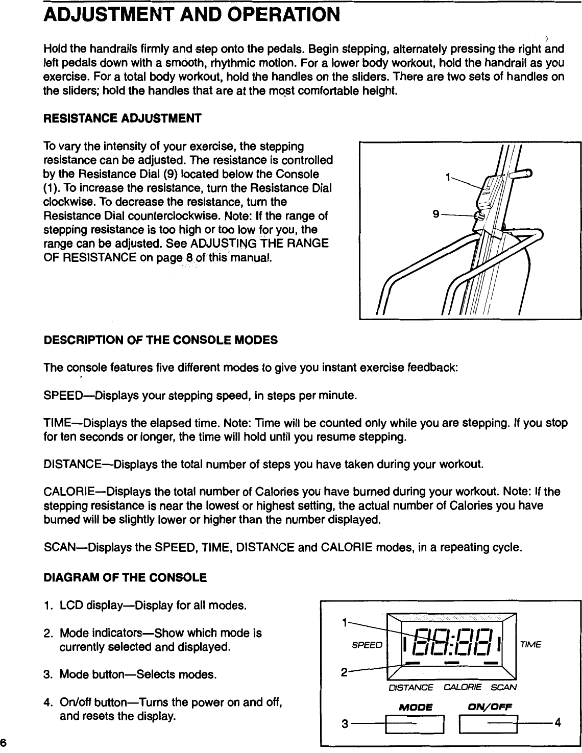 Page 6 of 12 - Proform Proform-Pf089030-Everest-Climber-Users-Manual-  Proform-pf089030-everest-climber-users-manual