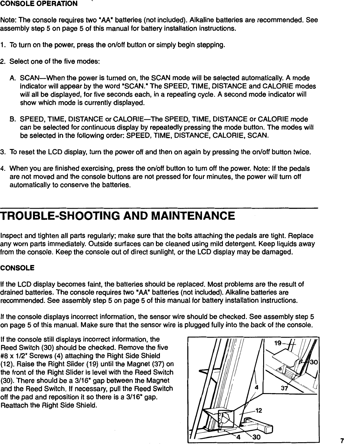 Page 7 of 12 - Proform Proform-Pf089030-Everest-Climber-Users-Manual-  Proform-pf089030-everest-climber-users-manual