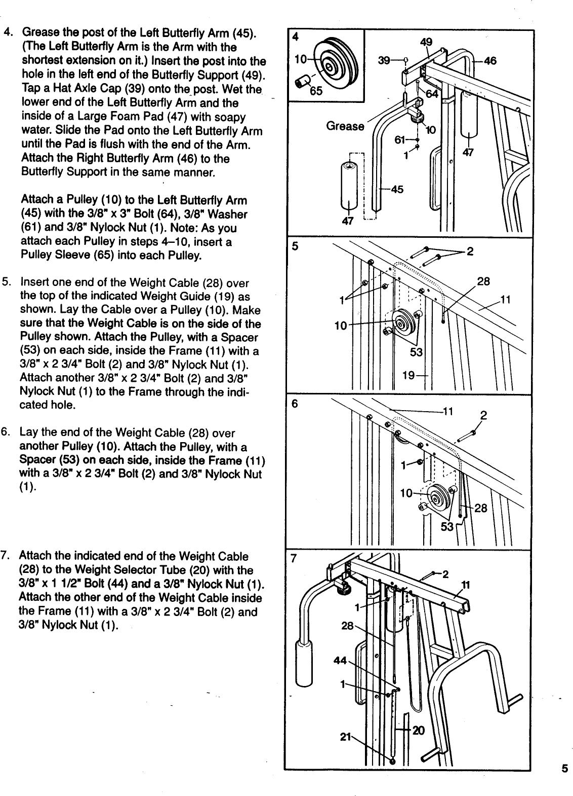 Page 5 of 12 - Proform Proform-Pf832220-System-2-Users-Manual-  Proform-pf832220-system-2-users-manual