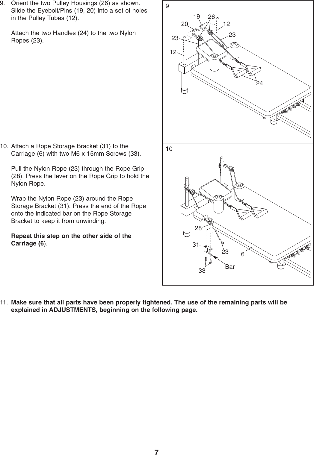 Page 7 of 12 - Proform Proform-Pfbe13550-Core-Tech-Bench-Users-Manual- PFBE1355.0-232071  Proform-pfbe13550-core-tech-bench-users-manual