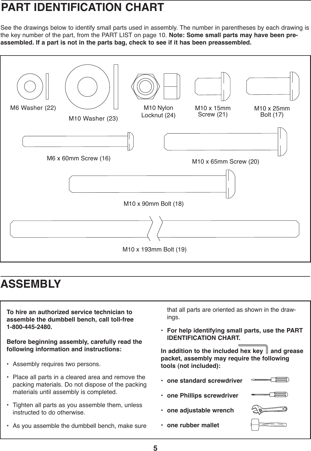 Page 5 of 12 - Proform Proform-Pfbe15060-Fusion-1-7X-Bench-Users-Manual- PFEL39031-208048  Proform-pfbe15060-fusion-1-7x-bench-users-manual
