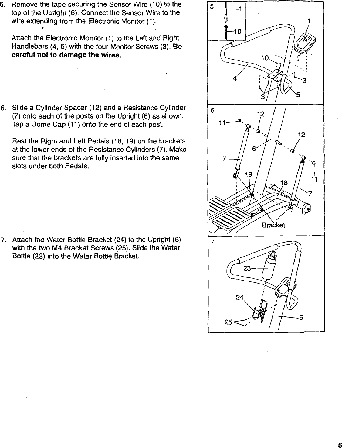 Page 5 of 12 - Proform Proform-Pfst82040-8-2S-Stepper-Users-Manual-  Proform-pfst82040-8-2s-stepper-users-manual