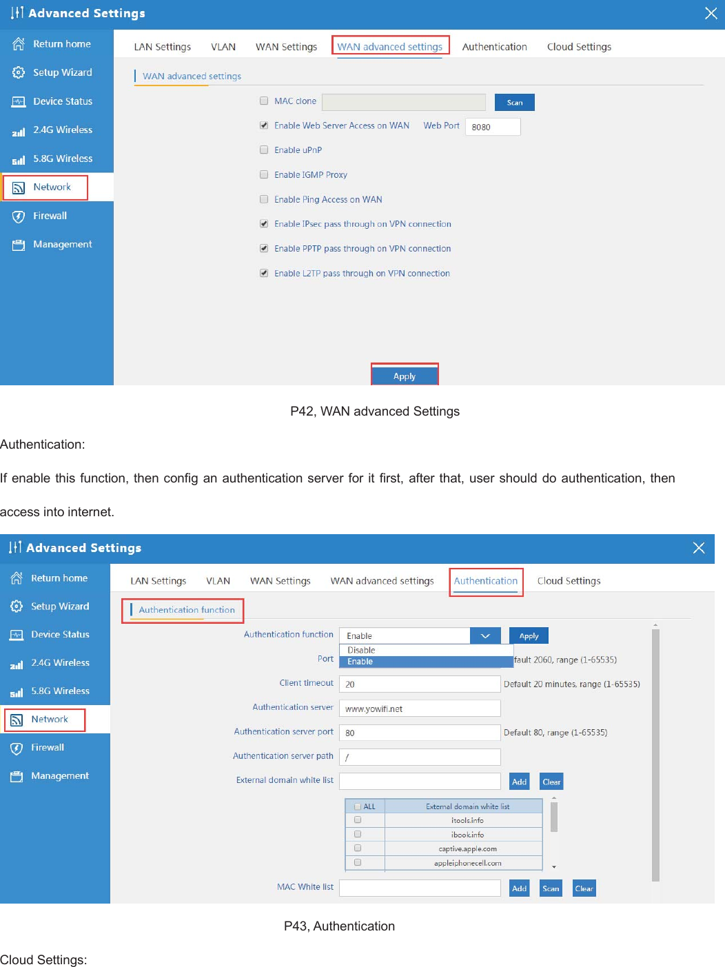 Page 25 of Pronto Networks PIAPGW4 Pronto Intelligent Access Point User Manual 