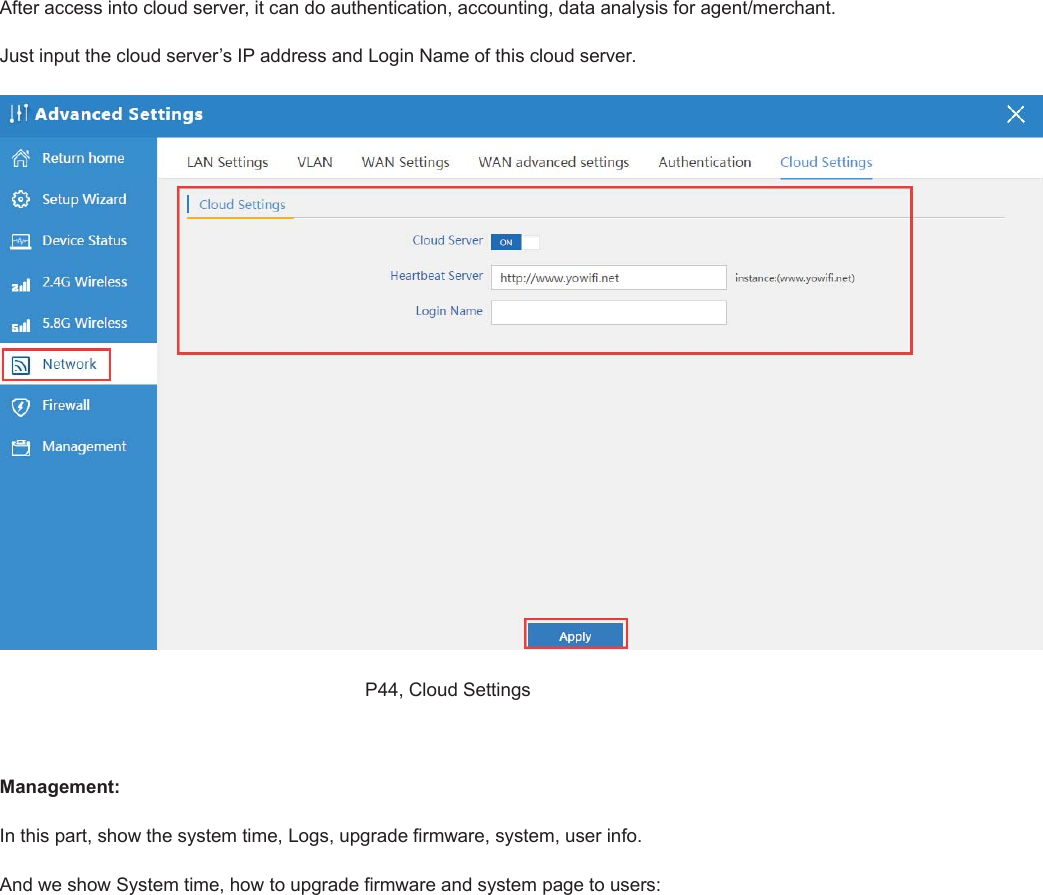 Page 26 of Pronto Networks PIAPGW4 Pronto Intelligent Access Point User Manual 