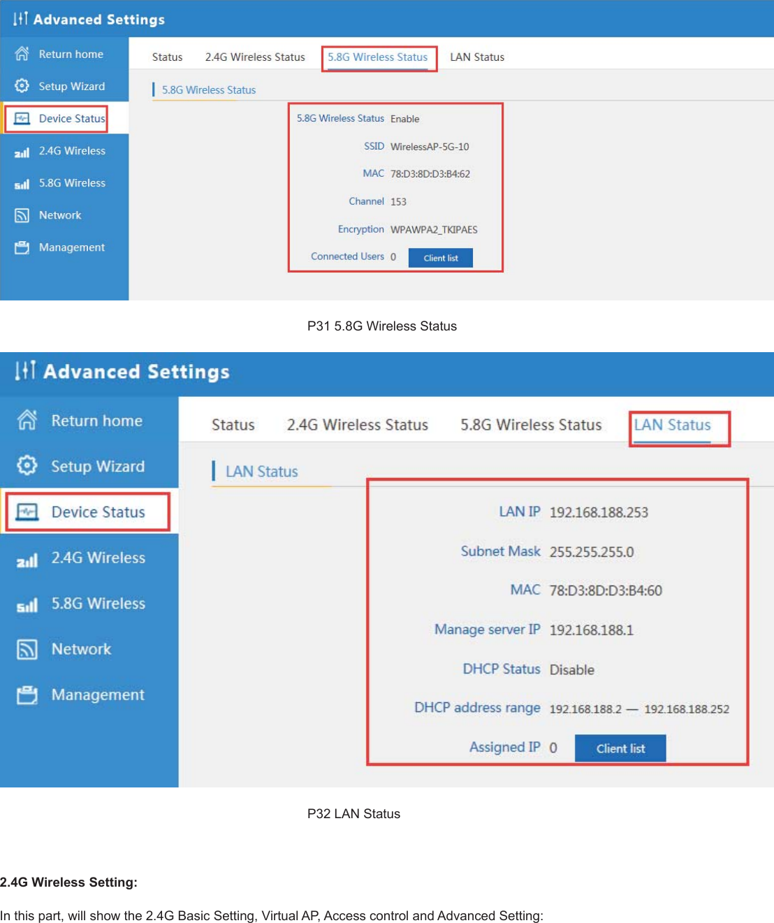 Page 18 of Pronto Networks PIAPGW4 Pronto Intelligent Access Point User Manual 