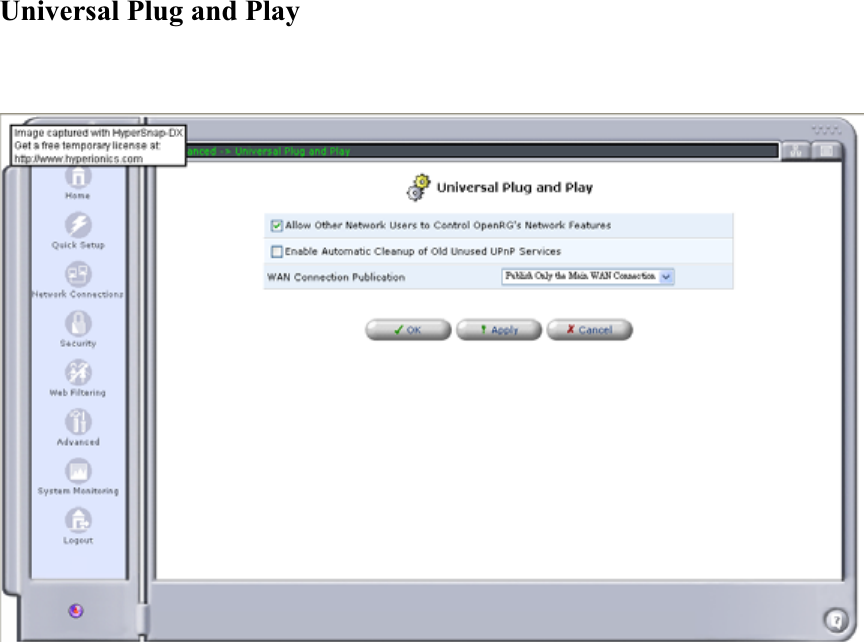 Universal Plug and Play 