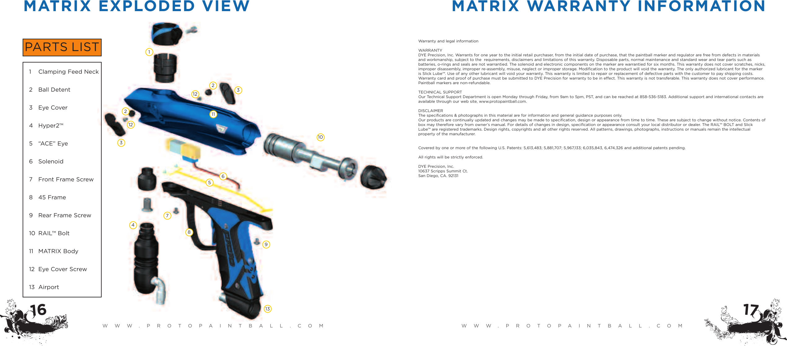 Page 10 of 11 - Proto Proto-Rail-2009-Users-Manual- PROTO™ M6 Manual  Proto-rail-2009-users-manual