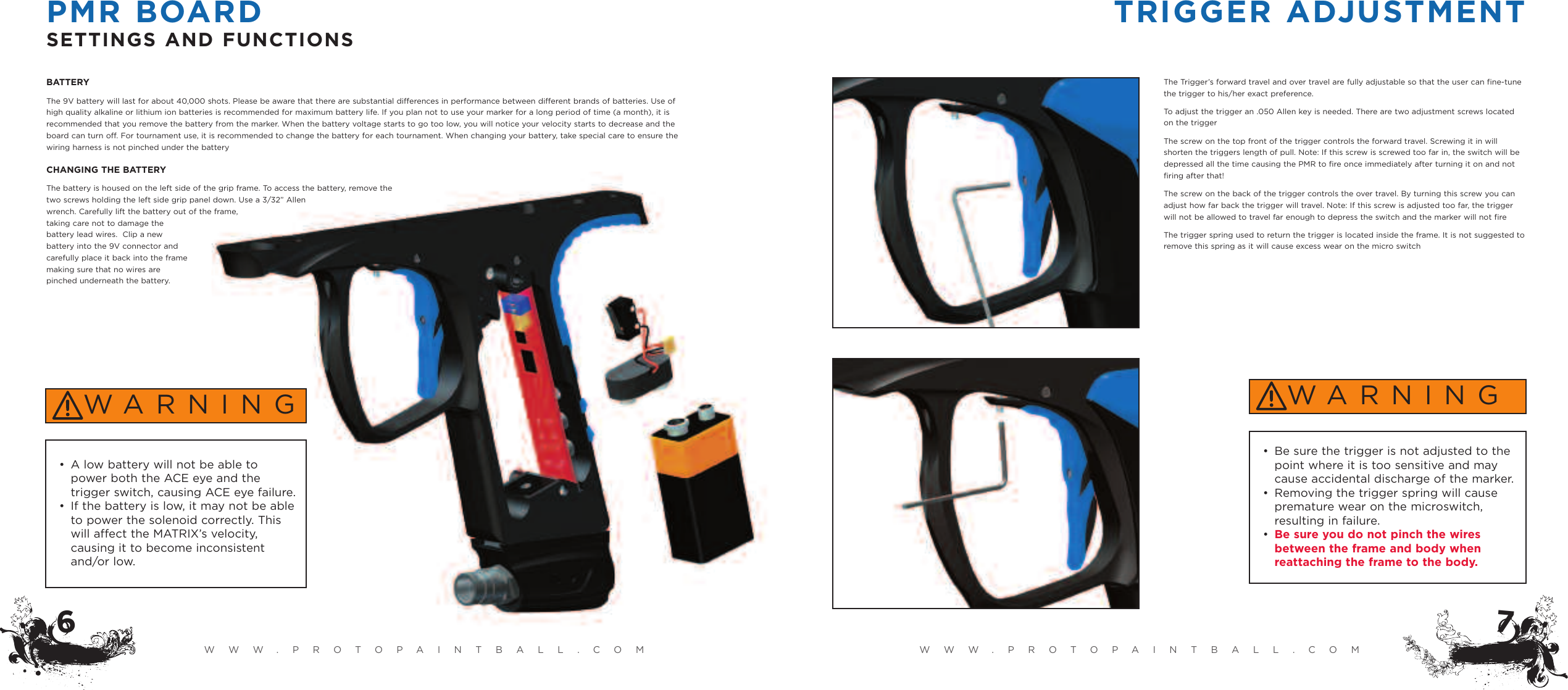 Proto Rail 2009 Users Manual PROTO™ M6