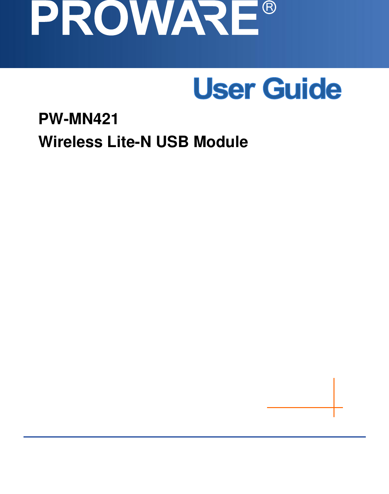    PW-MN421 Wireless Lite-N USB Module             