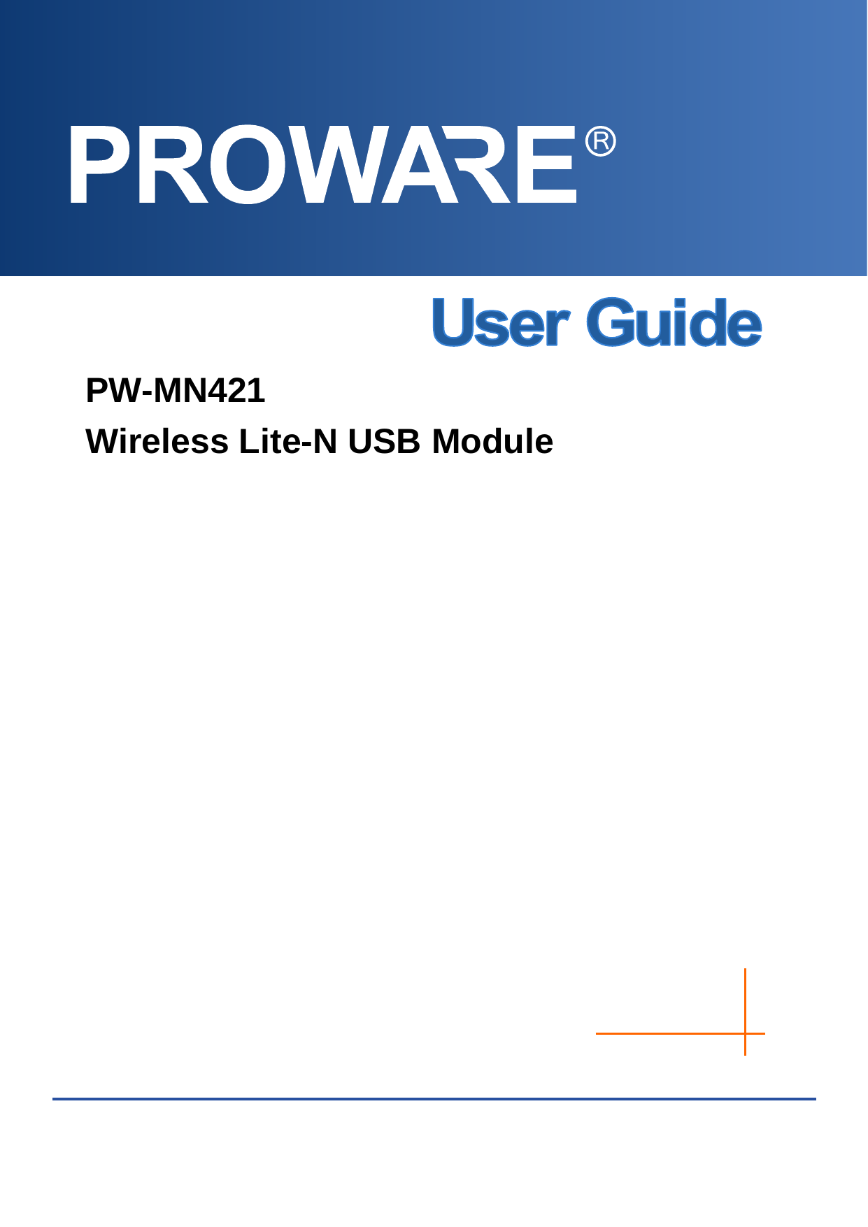   PW-MN421 Wireless Lite-N USB Module              