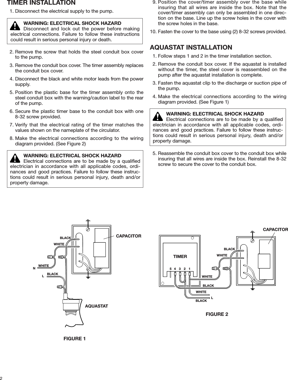 Page 2 of 4 - 10510 2 B&G 113210 Instructions  User Manual