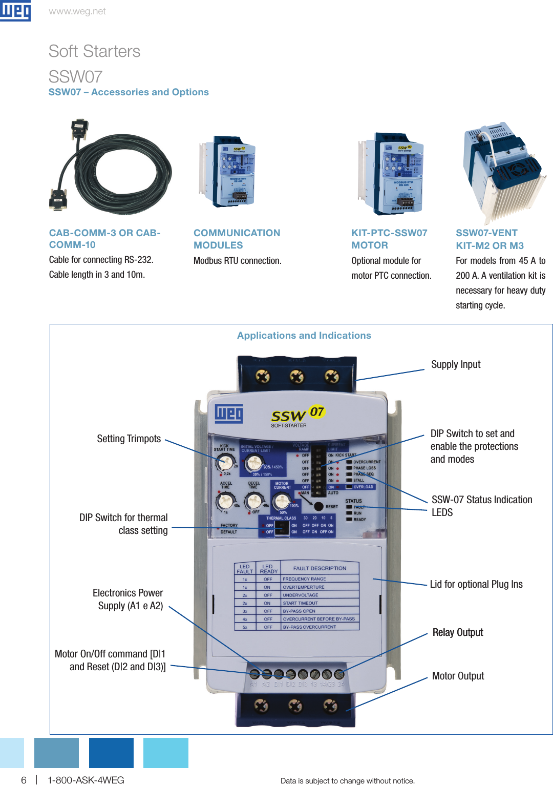 Page 6 of 8 - 114279 1 Weg Soft Starter Brochure User Manual