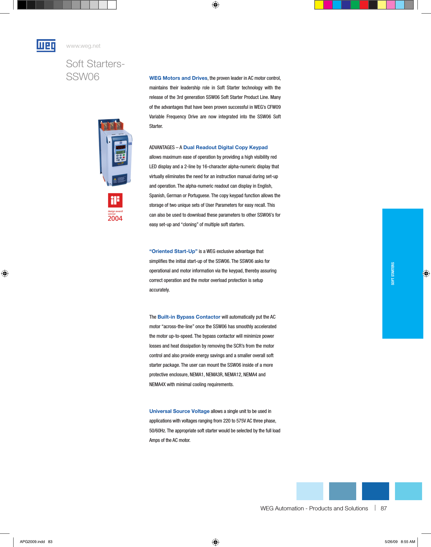 Page 2 of 6 - 114342 1 Weg Soft Starter Brochure User Manual