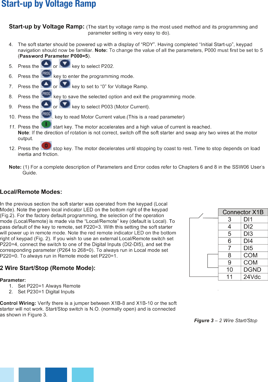Page 4 of 8 - 114342 3 Weg Soft Starter Quick Guide Manual User